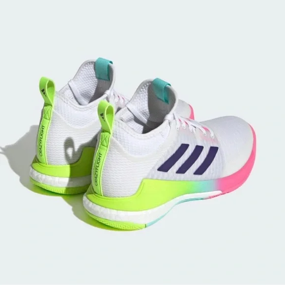 Adidas women Crazyflight Mid Shoes Multicolor Athletic Sneakers - Picture 5 of 6